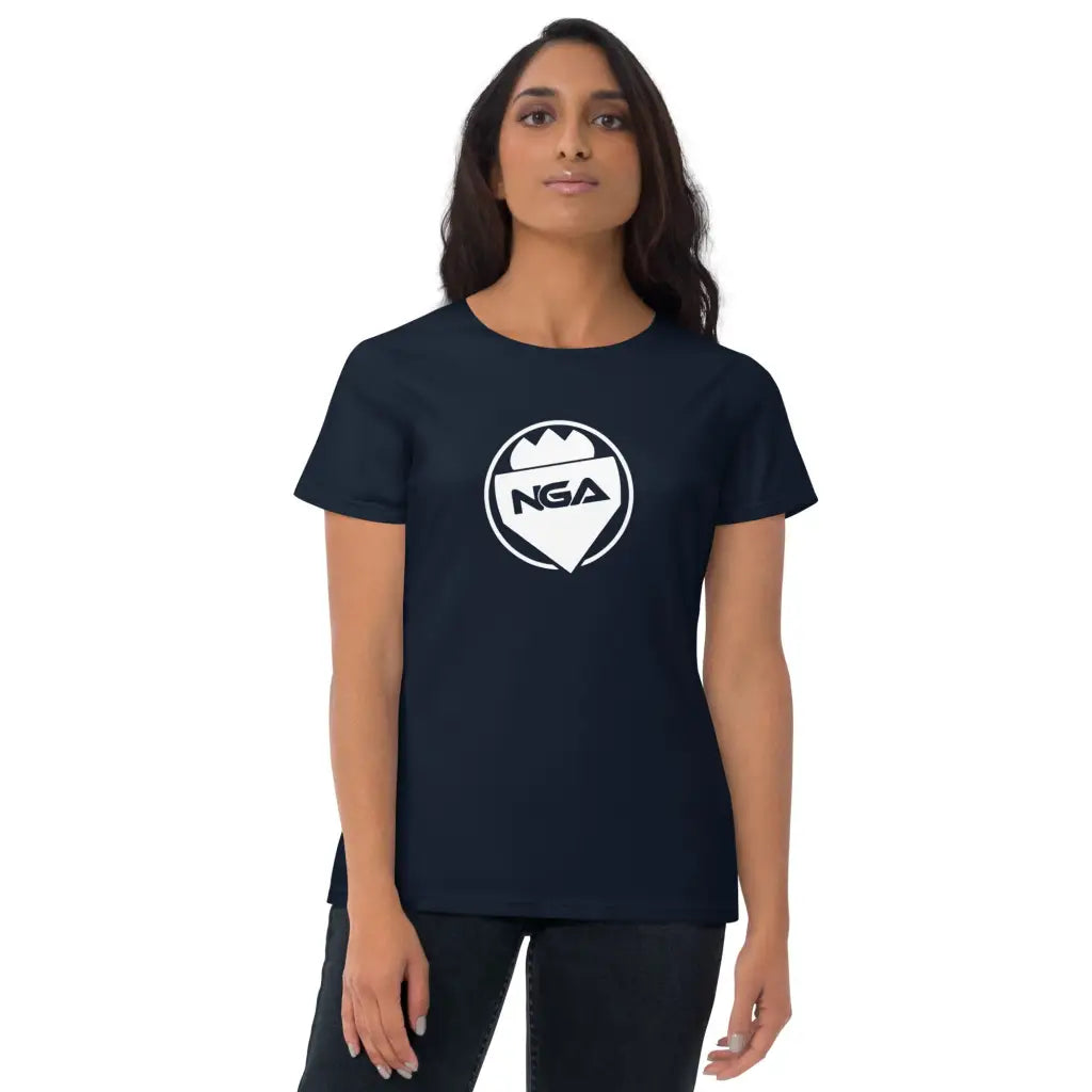 Women’s short sleeve t-shirt - Navy / S - T-shirt