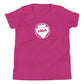 Youth Short Sleeve T-Shirt - Berry / S - T-shirt